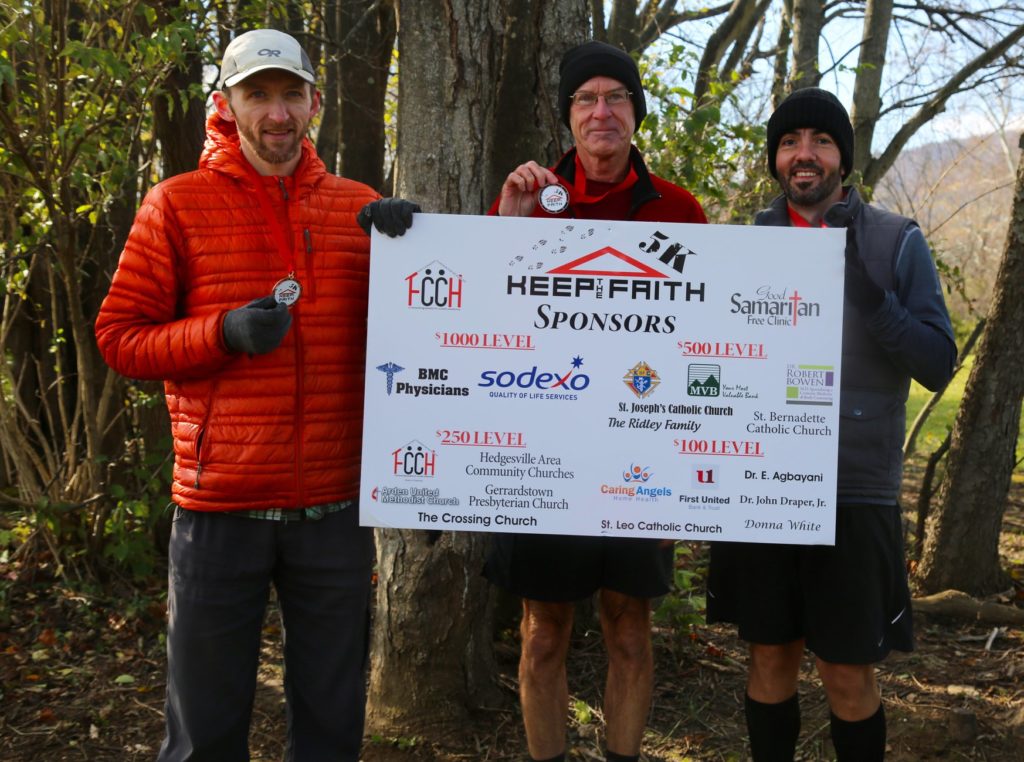 51895327_344740012917843_2716432889049776128_o - Good Samaritan Free Healthcare Keep the faith 5K runners and sponsors poster